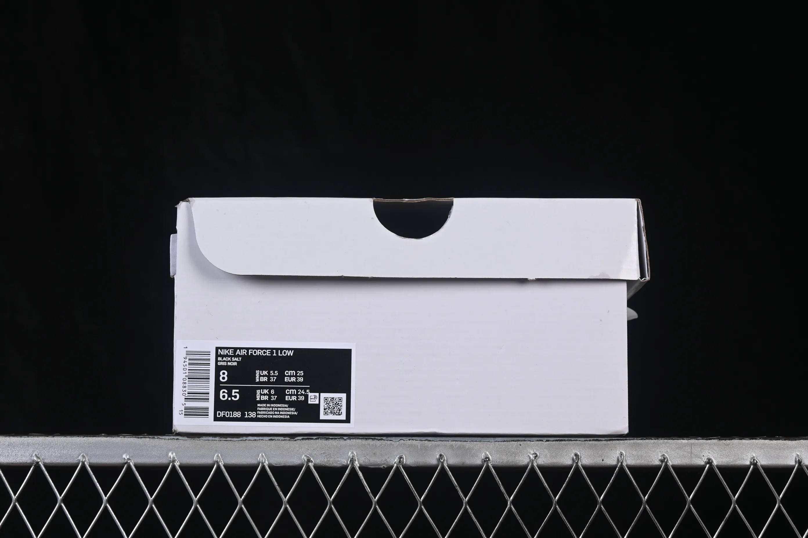 All categories Nk Air Force 1 Air Force series Nk Air Force 1 Low Air Force low-top Nike Air Force 1'07 Low Gray and white contrast Air Force 1 low-top casual sneakers DF0188-138